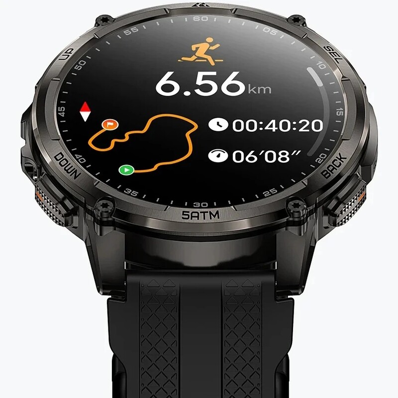 Смарт-годинник Kospet Tank T4C Black