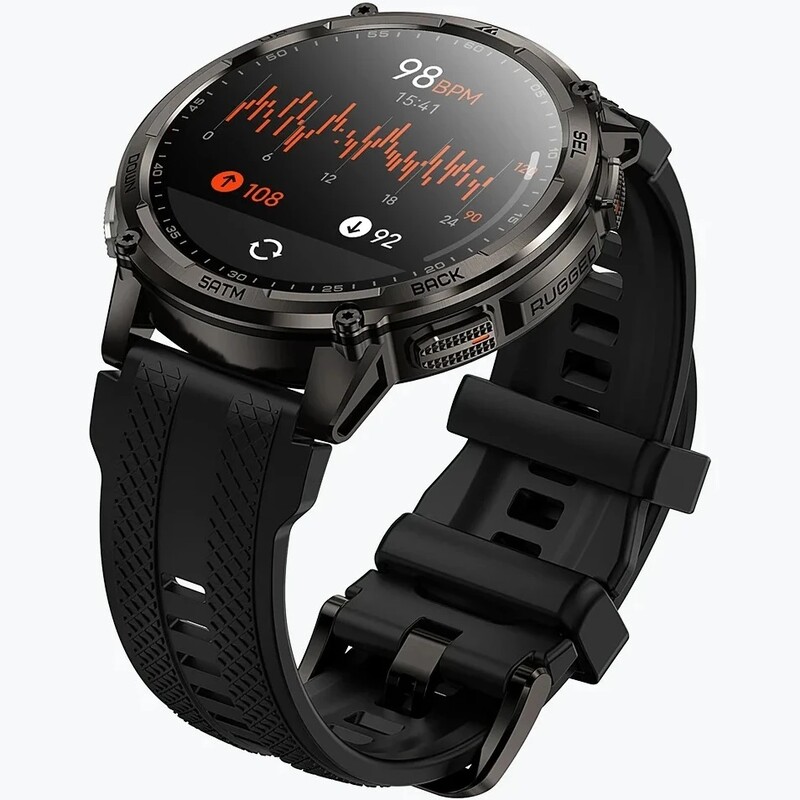 Смарт-годинник Kospet Tank T4C Black