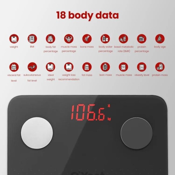 Ваги підлогові Oyeet BS-OY01 Dark Gray