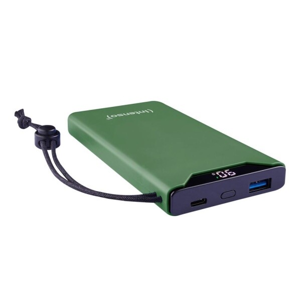 Универсальная мобильная батарея Intenso F10000 10000mAh, 20W, Green (7332037)