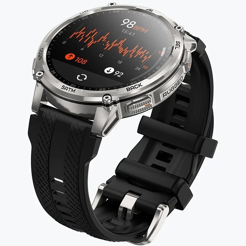 Смарт-годинник Kospet Tank T4C Silver