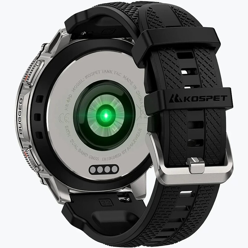 Смарт-годинник Kospet Tank T4C Silver