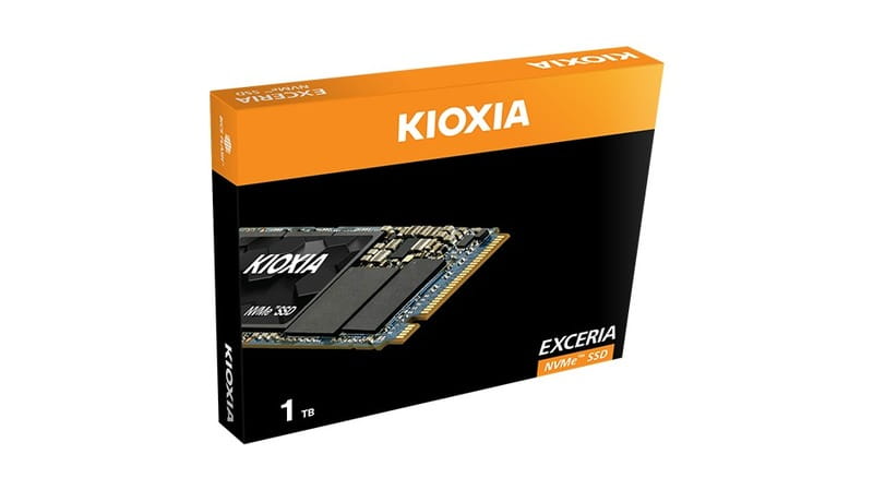 Накопитель SSD  500GB Kioxia Exceria M.2 2280 PCIe 3.0 x4 TLC (LRC10Z500GG8)