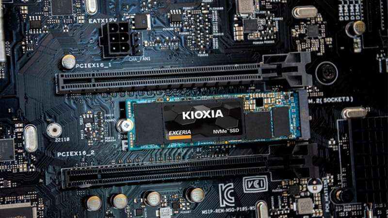 Накопитель SSD  500GB Kioxia Exceria M.2 2280 PCIe 3.0 x4 TLC (LRC10Z500GG8)