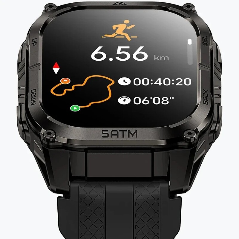 Смарт-годинник Kospet Tank M4C Black