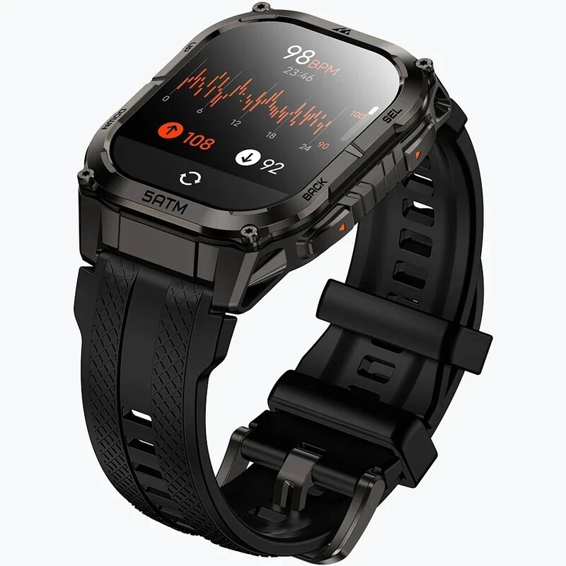 Смарт-годинник Kospet Tank M4C Black