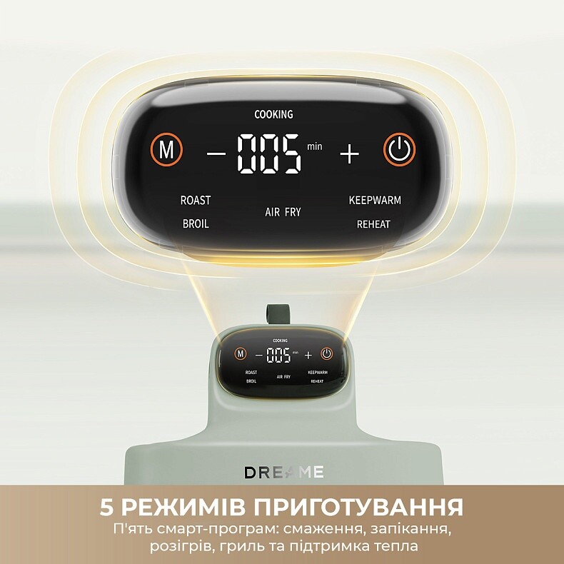 Мультипечь Dreame Tasti PT60 4.5L+2.5L Starlight Gray (DREAME-PT60-SG)