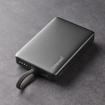 Универсальная мобильная батарея Intenso MC10000 10000mAh, 20W, Gray (7340034)