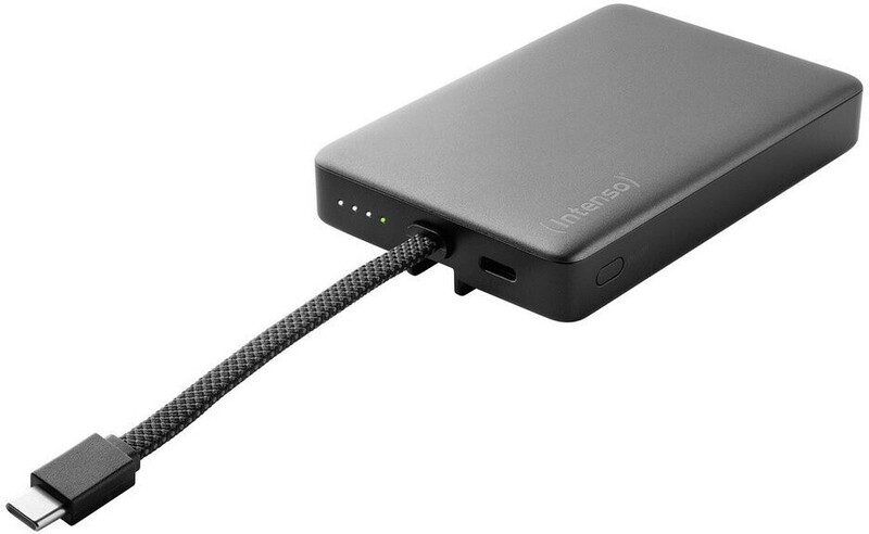 Универсальная мобильная батарея Intenso MC10000 10000mAh, 20W, Gray (7340034)