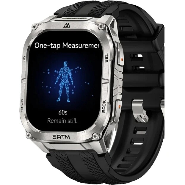 Смарт-годинник Kospet Tank M4C Silver