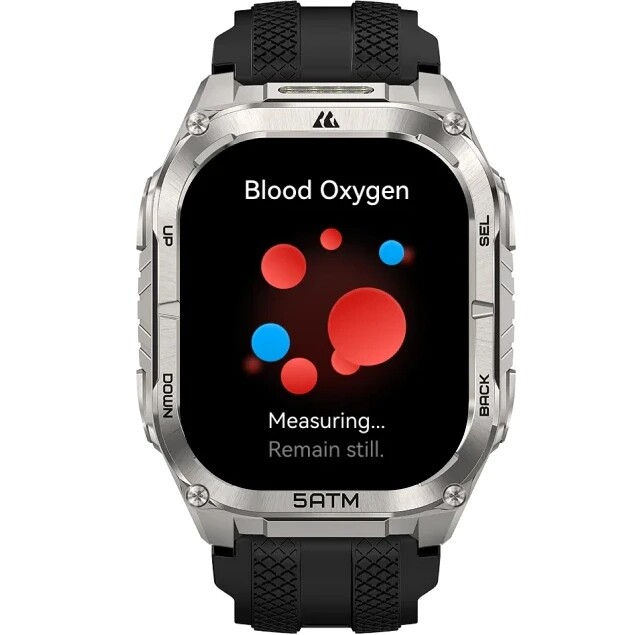 Смарт-годинник Kospet Tank M4C Silver