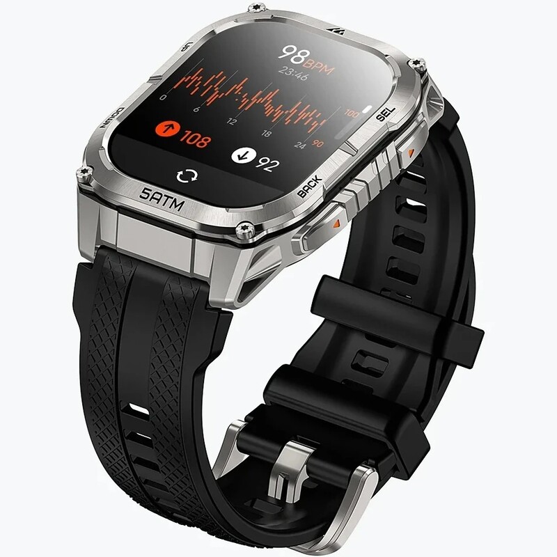 Смарт-годинник Kospet Tank M4C Silver