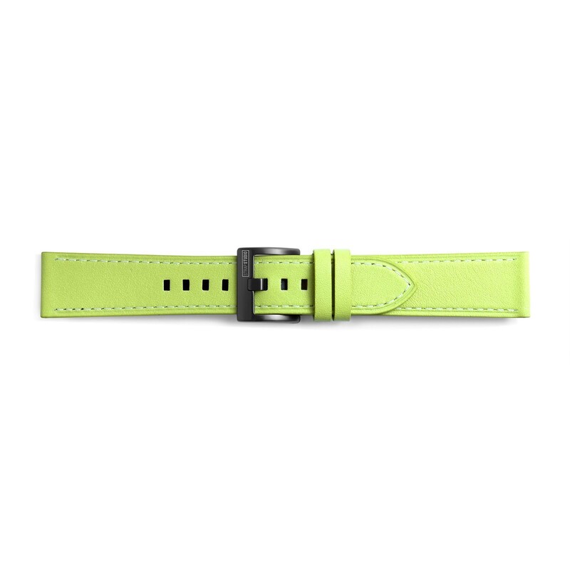 Ремінець Samsung Gear Classic Leather Olive-Green (GP-R600BREEBAE)