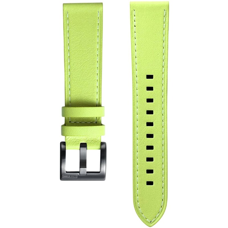 Ремінець Samsung Gear Classic Leather Olive-Green (GP-R600BREEBAE)