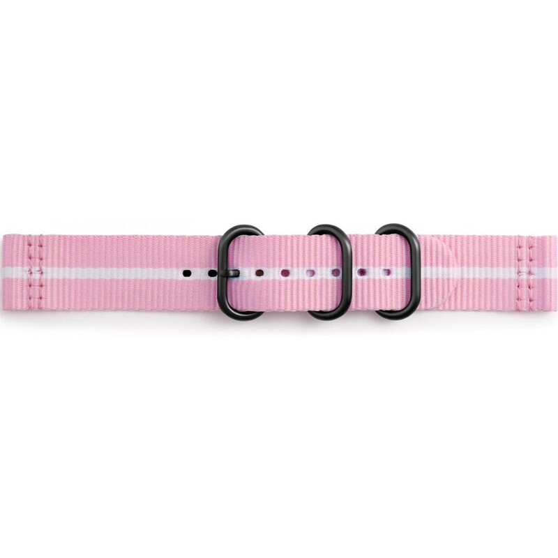 Ремешок Samsung Gear Premium Nato Pink-White (GP-R600BREECAE)