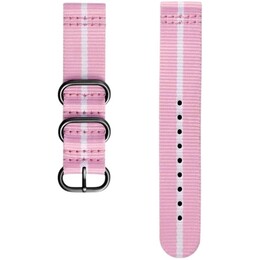 Ремешок Samsung Gear Premium Nato Pink-White (GP-R600BREECAE)
