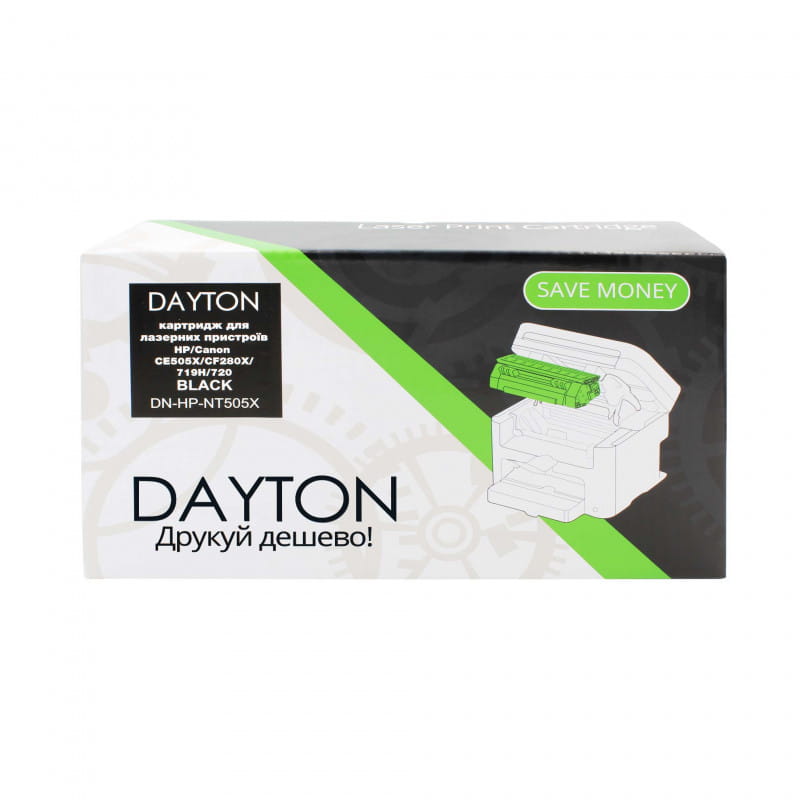 Картридж Dayton (DN-HP-NT505X) HP LJ M425dn/M425dw Black (CE505X/Canon 719H)