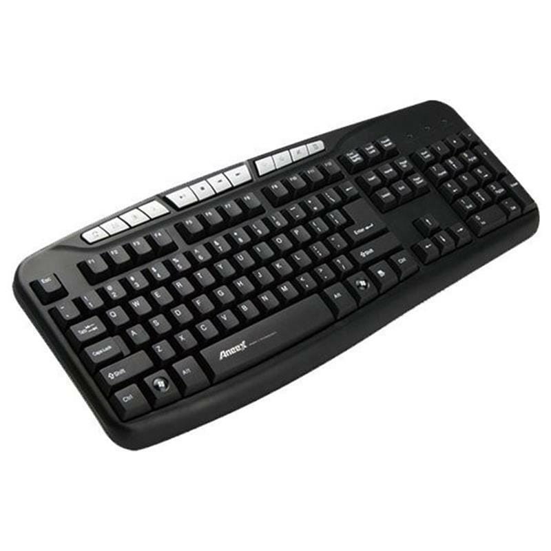 Клавіатура Aneex E-K812 Black