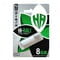 Фото - Флеш-накопитель USB 8GB Hi-Rali Rocket Series Silver (HI-8GBVCSL) | click.ua