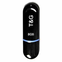 Флеш-накопичувач USB 8GB T&G 012 Classic Series Black (TG012-8GBBK)