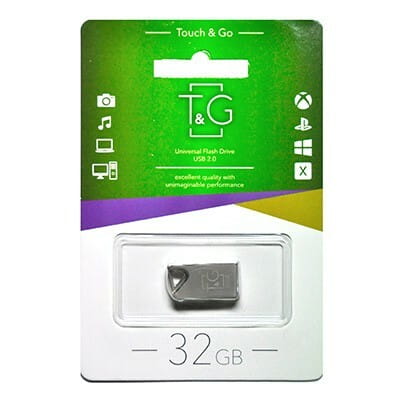 Флеш-накопитель USB 32GB T&G 109 Metal Series Silver (TG109-32G)