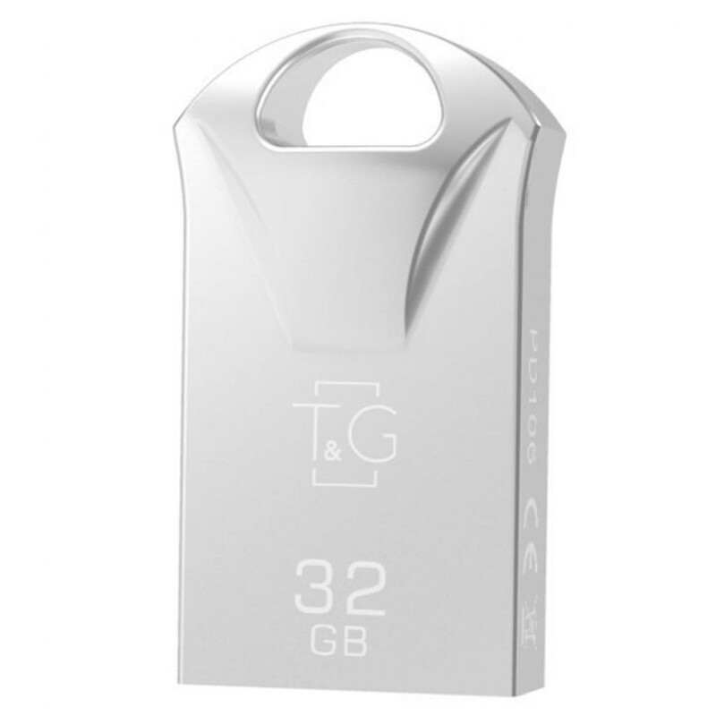 Флеш-накопитель USB 32GB T&G 106 Metal Series Silver (TG106-32G)