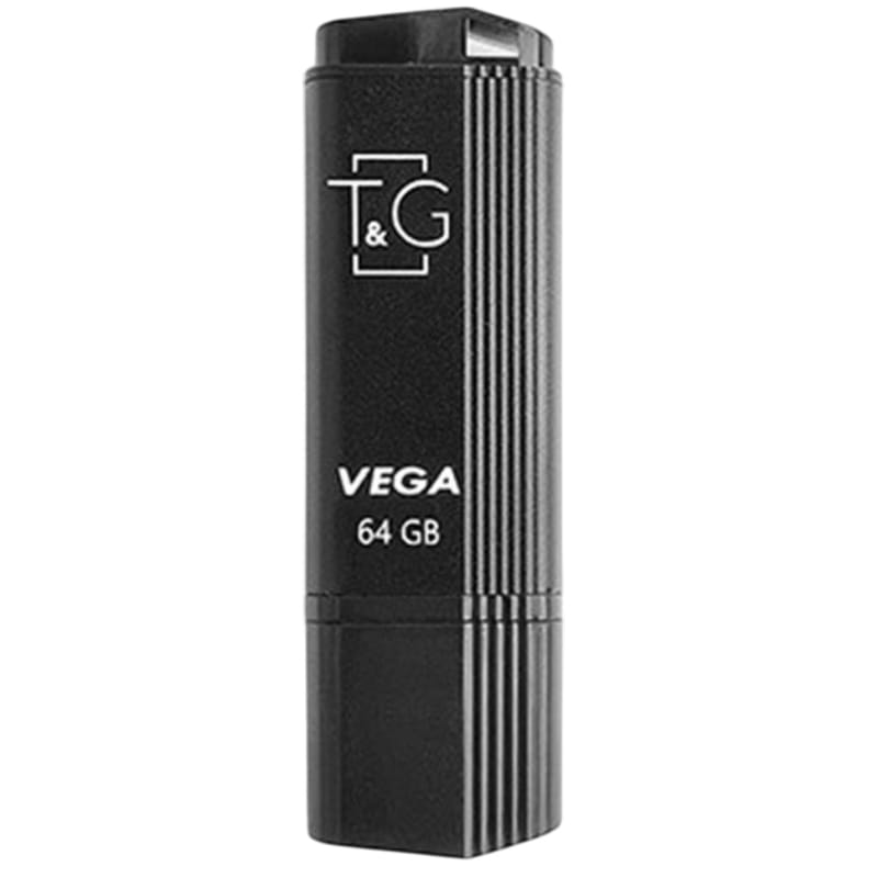 Флеш-накопитель USB 64GB T&G 121 Vega Series Black (TG121-64GBBK)