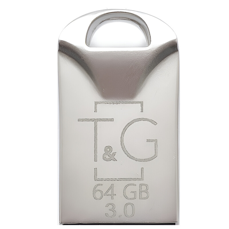 Флеш-накопитель USB3.0 64GB T&G 106 Metal Series Silver (TG106-64G3)