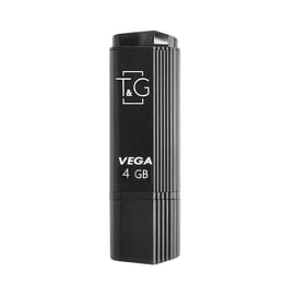 Флеш-накопитель USB 4GB T&G 121 Vega Series Black (TG121-4GBBK)