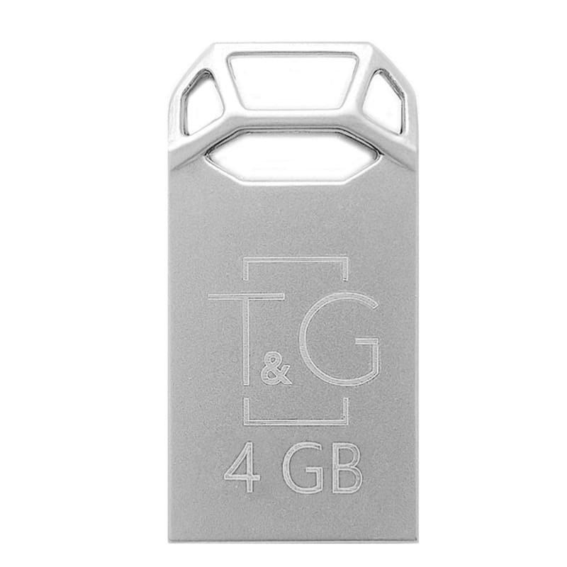 Флеш-накопитель USB 4GB T&G 110 Metal Series Silver (TG110-4G)