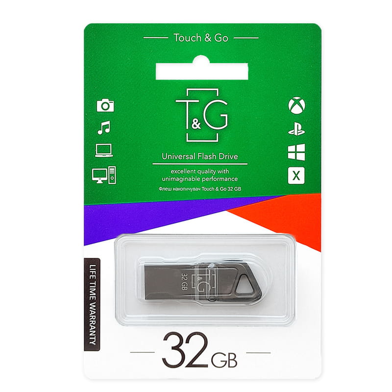 Флеш-накопитель USB 32GB T&G 114 Metal Series (TG114-32G)