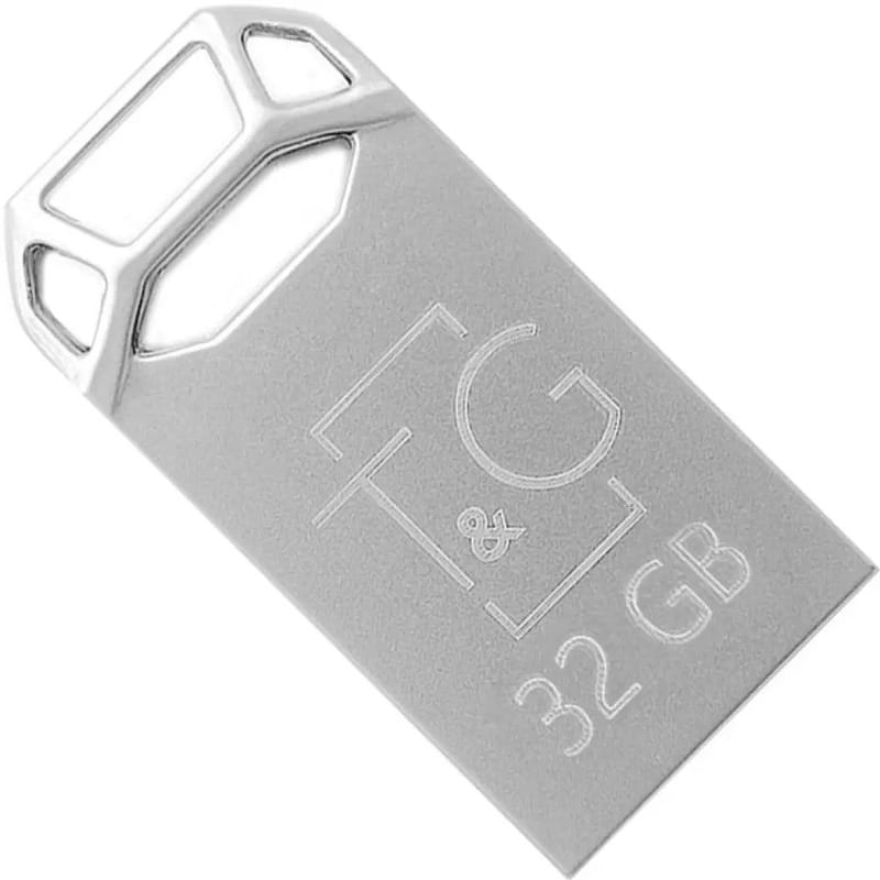 Флеш-накопичувач USB 32GB T&G 110 Metal Series Silver (TG110-32G)