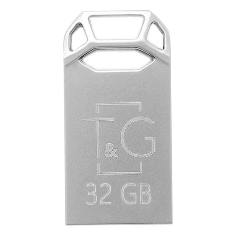 Флеш-накопичувач USB 32GB T&G 110 Metal Series Silver (TG110-32G)