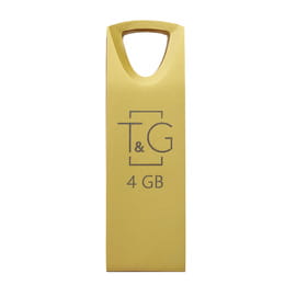 Флеш-накопитель USB 4GB T&G 117 Metal Series Gold (TG117GD-4G)