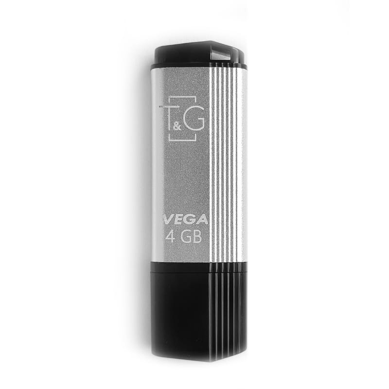 Флеш-накопитель USB 4GB T&G 121 Vega Series Silver (TG121-4GBSL)