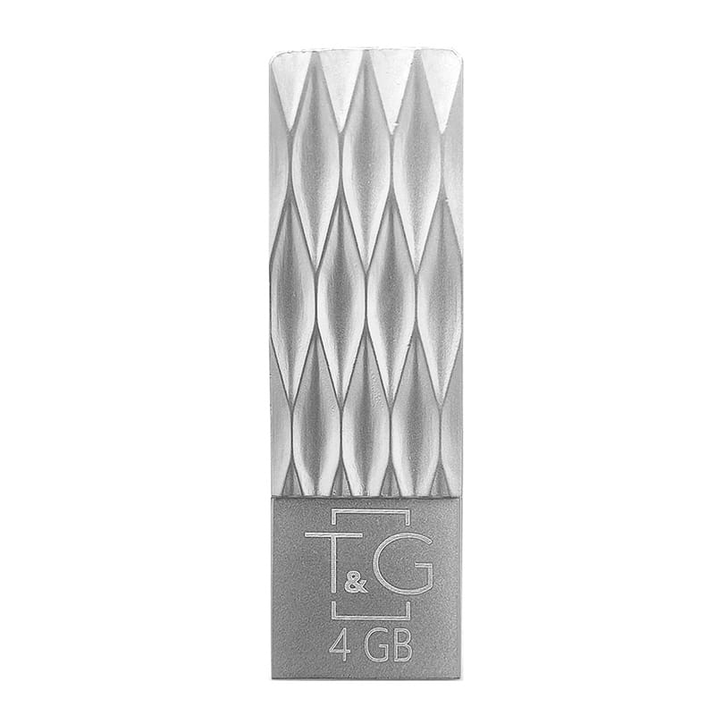 Флеш-накопитель USB 4GB T&G 103 Metal Series Silver (TG103-4G)