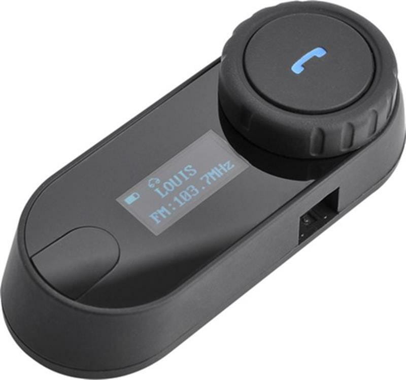 Bluetooth-мотогарнітура для шолома FreedConn T-Com SC дисплей, радіо, інтерком 1000 м (fdtcmsc)
