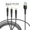Фото - Кабель Intaleo CBFLEXU1 USB - Lightning + micro USB + USB Type-C (M/M), 1.4 м, Black (1283126487521) | click.ua