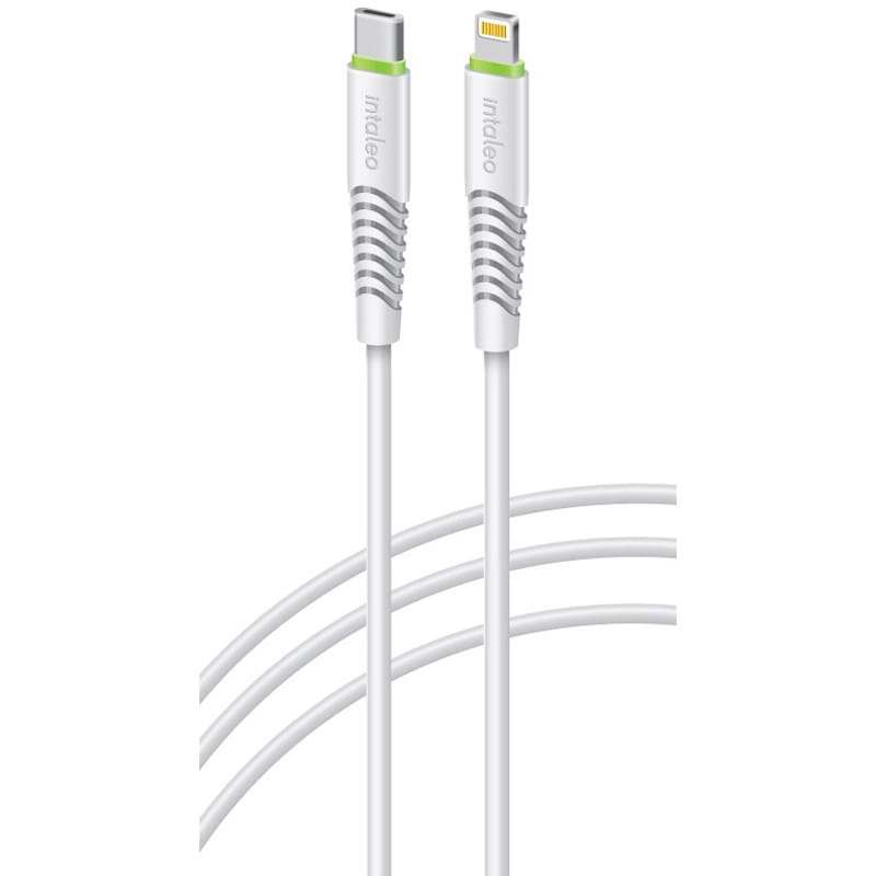 Кабель Intaleo CBFLEXTL1 USB Type-C - Lightning (M/M), 1.2 м, White (1283126504099)