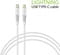 Фото - Кабель Intaleo CBFLEXTL1 USB Type-C - Lightning (M/M), 1.2 м, White (1283126504099) | click.ua