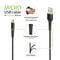 Фото - Кабель Intaleo CBFLEXM3 USB - micro USB (M/M), 3 м, Black (1283126487491) | click.ua