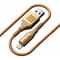 Фото - Кабель Luxe Cube Armored USB - Lightning (M/M), 1 м, золотистый (8886668670012) | click.ua