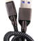 Фото - Кабель Dengos USB-Lightning 4A 1м Black (NTK-L-KPR-USB3-BLACK) | click.ua