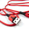 Фото - Кабель Dengos USB - micro USB (M/M), 1 м, Red (PLS-M-IND-SOFT-RED) | click.ua
