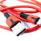 Фото - Кабель Dengos USB - micro USB (M/M), 1 м, Red (PLS-M-IND-SOFT-RED) | click.ua