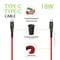 Фото - Кабель Intaleo CBRNYTT1 USB Type-C - USB Type-C (M/M), 1.2 м, Red (1283126504112) | click.ua