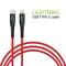 Фото - Кабель Intaleo CBRNYTL1 USB Type-C - Lightning (M/M), 1.2 м, Red (1283126504129) | click.ua