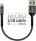 Фото - Кабель Intaleo CB0 USB - micro USB (M/M), 0.2 м, Black/Grey (1283126495632) | click.ua