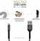 Фото - Кабель Intaleo CB0 USB - micro USB (M/M), 0.2 м, Black/Grey (1283126495632) | click.ua