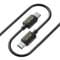Фото - Кабель Luxe Cube USB Type-C - USB Type-C (M/M), 3 А, 1 м, чорний (8886668686112) | click.ua
